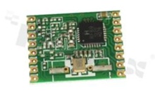 Module; ISM; transceiver; 868MHz; +13dBm; -120dBm; SPI; FSK/GFSK/MSK/GMSK/OOK; 2.4-3.6V; SMD