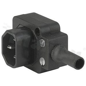 Moduły wejściowe zasilania (PEM); 4300.0401; Screw; 3; Cable, Free Hanging; Plug