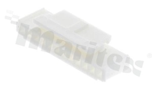 Crimp terminal housing; pitch 2.00mm; 6-contacts; applicable wire AWG#22-30; 125V/2A