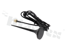 Antenna; stick; LTE; 690-2700MHz; 3dBi; Linear; 1.5m; SMA M; magnetic; 97.5xfi29.5mm; black