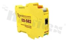 Przemysłowa bramka Ethernet; 1 port 10/100Base-T(X); 4 wejścia RTD (Pt-100/1000; Ni-120); zakres mierzenia temperatury -200+600 C; port RS485; temp. pracy: -30+80 st.C; zasilanie 5...30VDC; montaż na szynie DIN