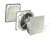 Fan guard; snap-on/louvered; 225mm.