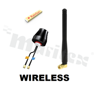 WiFi/GSM Antenna, 2400~2500MHz, 2dBi, RP-SMA plug, 2m cord RG174, magnetic mount, -40<sup>o</sup>C~+85<sup>o</sup>C