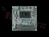 Moduł; COM Express Typ 6; Celeron 3955U/Core i3/i5/i7; 2xCOM; 12xUSB; LAN; DIO; Audio; 2xSATA; 8xPCIex1; temp.pracy: -40+85C; 8.5-20VDC