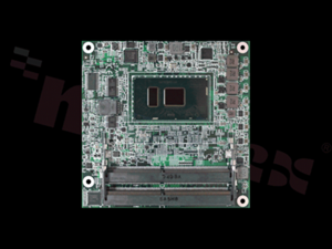 Moduł; COM Express Typ 6; Celeron 3955U/Core i3/i5/i7; 2xCOM; 12xUSB; LAN; DIO; Audio; 2xSATA; 8xPCIex1; temp.pracy: -40+85C; 8.5-20VDC