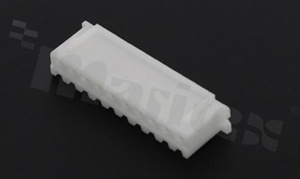 Korpus złącza kablowego; w rastrze 2.50mm; 10-stykowego; żeńskie; na przewód AWG#22-28; 250V/3A