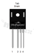 Transistor N-MOSFET SiC; unipolar; 1200V; 25mOhmTHT; TO-247-4