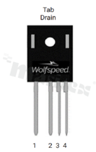 Tranzystor N-MOSFET SiC; unipolarny; 1200V; 25mOhmTHT; TO-247-4