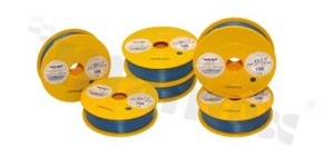 Przewód pojedynczy LGY/H05V-K; z wielodrutową miedzianą żyłą; niebieski/żółty; przekrój 0.50mm2; AWG 20; 500V; -40+105 st.C; 100m.