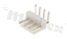 Header for PCB; pitch 3.96mm, 4 contacts, THT, male, Side entry header, with locking system, AWG#16-22; 250V/7A