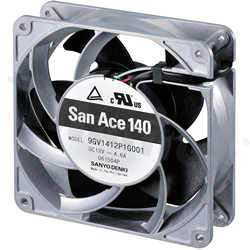 Fan; DC; 48VDC; 140x140x38mm; 8.8m3/min; 70.0dB.