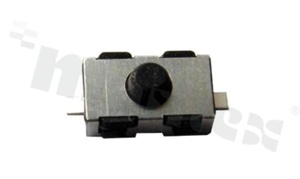 Tact Switch; SMD; dimensions 3.56x6.0; h=2.5mm; vertical; operating force 180gf; button: round; (NO)