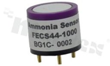 Electrochemical type ammonia gas sensor; range: 0-1000ppm; power: 0mW