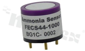 Electrochemical type ammonia gas sensor; range: 0-1000ppm; power: 0mW