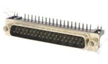 Male D-Sub Connector; 37-pins; right angle