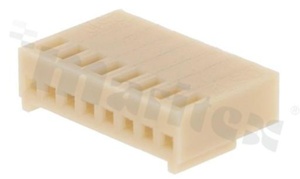 Korpus złącza kablowego; w rastrze 2.54mm; 8-stykowego; żeńskie; na przewód AWG#22-28; 250V/3A
