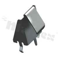 Uchwyt pod baterię; styk sprężynowy; AA, CR2, A; THT