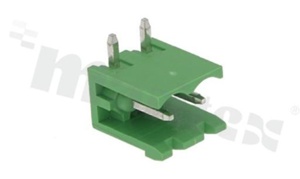 Listwa zaciskowa rozłączalna; w rastrze 5.00mm; 2-torowa; męska; kątowa; otwarta; UL 300V/16A; TUV:320V/20A