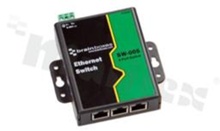 Industrial unmanaged switch; 8x 10/100 Mb/s ports; operating temperature -10+60 deg.C; 5...30VDC power supply; integral wall mount