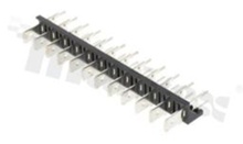 Terminal block; pitch 7.62mm; 12-contacts; THT; male; straight entry; 250V/25A; do konektorów faston 6.3x0.8mm