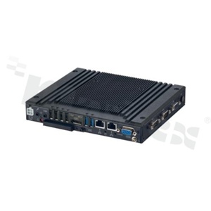 Fanless Embedded PC / Slim A5 size / Atom. x6413E (Elkhart Lake-U SoC) / 1 x 2.5-inch drive bay / DC Power Supply
