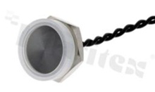Piezoelectric switch; monostable; 16mm; cable; aluminium; IP69K.