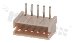 Złącze Kablowe do PCB; w rastrze 1.50mm; 5-stykowe; montaż THT; męskie; poziome; 50V/1A