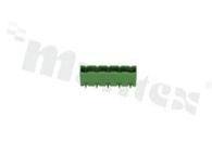 Listwa zaciskowa rozłączalna; w rastrze 7.50mm; 05-torowa; męska; kątowa; zabudowana; UL 300V/15A