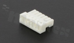 Crimp terminal housing; pitch 1.00mm; 6-contacts; female; applicable wire AWG#28-32; 50V/1A