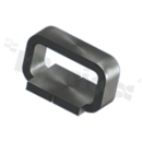 Punkt testowy; 0.8x0.38mm; brąz fosforowy; srebrzony; SMT