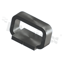 Test point; 0.8x0.38mm; phosphor bronze; silver plate; SMT