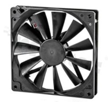 Wentylator; DC; 12VDC; 140x140x25mm; 1.61m3/min; 15.8dB.