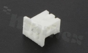 Wtyk żeński ; montaż: przewód-przewód; Ilość styków: 2; obciążalność 1A; napięcie 125V; współpracuje z CLEDKAR02