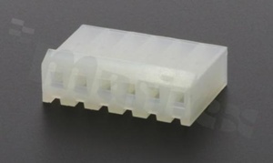 Crimp terminal housing; pitch 3.96mm; 6-contacts; female; applicable wire AWG#18-24; 250V/7A