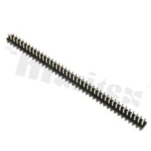 Pin Header; pitch 2.54mm; 1x8 pins; assembly: THT; male; angled; single row