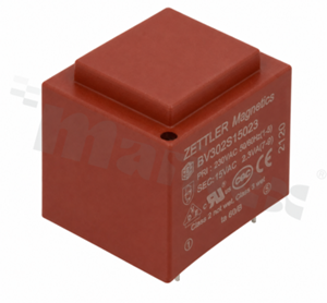 Transformator: zalewany; 2.3VA; 230VAC; 15V; 153mA; PCB