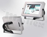 Industrial monitor 15.6 "LCD LED; FULL IP66; 1920x1080; 16.7M colors; brightness 250 nits; contrast 500: 1; viewing angle 90/65; VGA; DVI; 12V DC; metal casing; ATEX