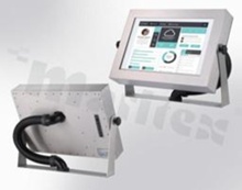 Industrial monitor 15.6 "LCD LED; FULL IP66; 1920x1080; 16.7M colors; brightness 250 nits; contrast 500: 1; viewing angle 90/65; VGA; DVI; 12V DC; metal casing; ATEX