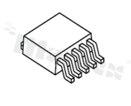 Integrated system, driver LED; housing: TO-252-5L; output current: 350mA; supply voltage: 9-60V