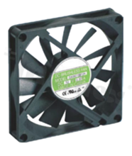 Wentylator; DC; 0.97m3/min; 0.18A; 14.0-27.6VDC; 4.32W; 3000RPM; 33dBA; 24 AWG; plastik; -10+70 st.C; 54g; 80x80x15mm