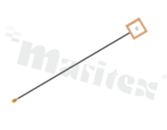 Antena; aktywna; patch; GNSS; 1565-1586MHz; 16dB; VSWR<1.07; RHCP; kierunkowa; RF1.13; 0.1m; IPEX; przyklejana; 12x12x7.5mm