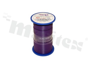 Single wire TLY/LIY; with copper multi-strand; violet; cross section 0.12mm2; AWG 26; 300V; -40+105 deg.C; 50m.