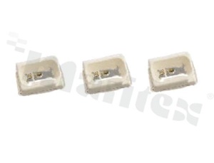 LED CREE CLM3C-RKW PLCC2; selekcja: CVaVbAA3; czerwona RA/ 618-630nm; typ.710mCd/20mA; typ. 2.1V; miniatura 2.7x2.0mm; water clear; 120 stopni