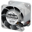 Wentylator; DC; 12VDC; 40x40x28mm; 0.83m3/min; 65.0dB.
