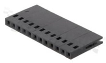 FPC Housing; pitch 2.54mm, 12 pins; female
