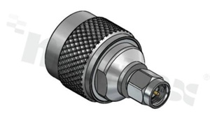 Adaptor; SMA męski - N męski