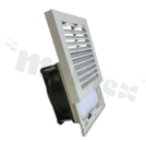 Fan guard; slide louvered; 115V; 156x156x76.8mm; 106CFM; 3100RPM; 46.0dB.