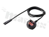 Kabel zasilający; C7; 1.8M; UK