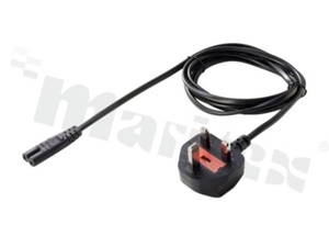 Kabel zasilający; C7; 1.8M; UK