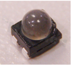LED CREE CLM2C-ACA-CYbA0343 PLCC4; bursztynowa; max 70mA; 3.2x2.8mm; 30 stopni; wypukła soczewka; czarna obudowa; selekcja CYbA0343/3550 - 7100 mCd; min. A3-A4